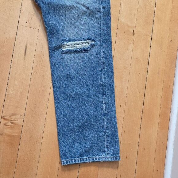 Frame Denim Blue Ankle & Cropped Jeans - Picture 8 of 12